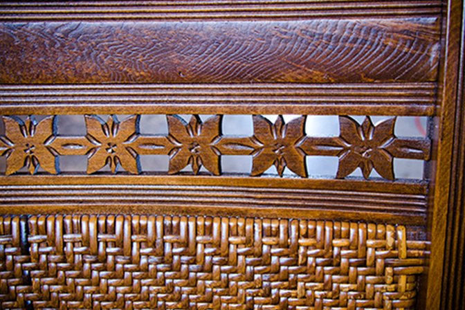 Refinished wood furniture in Denver, Colorado